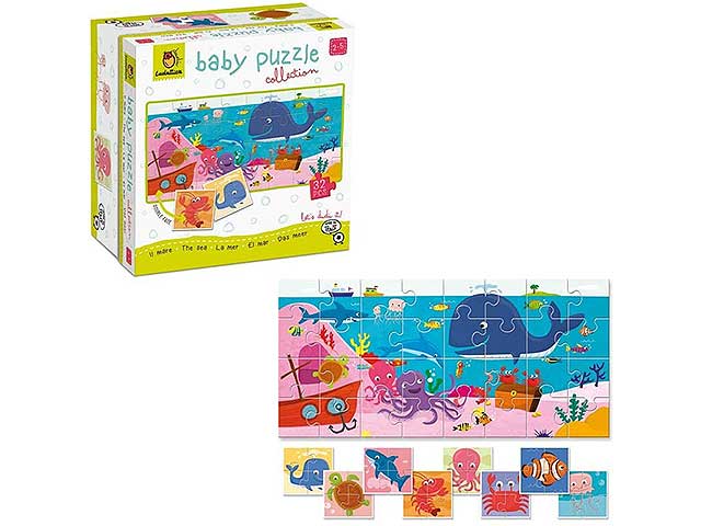 Ludattica dudu' baby puzzle sea 20491