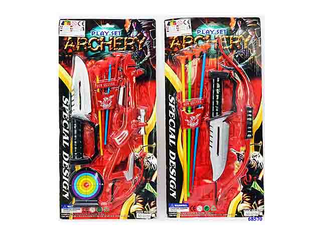 arco e balestra c/frecce 68570