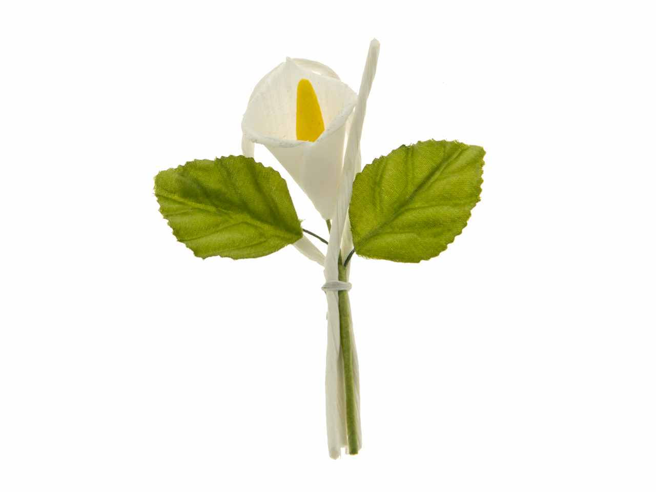 Mirta calla rametto 10cm 12 pezzi b0711