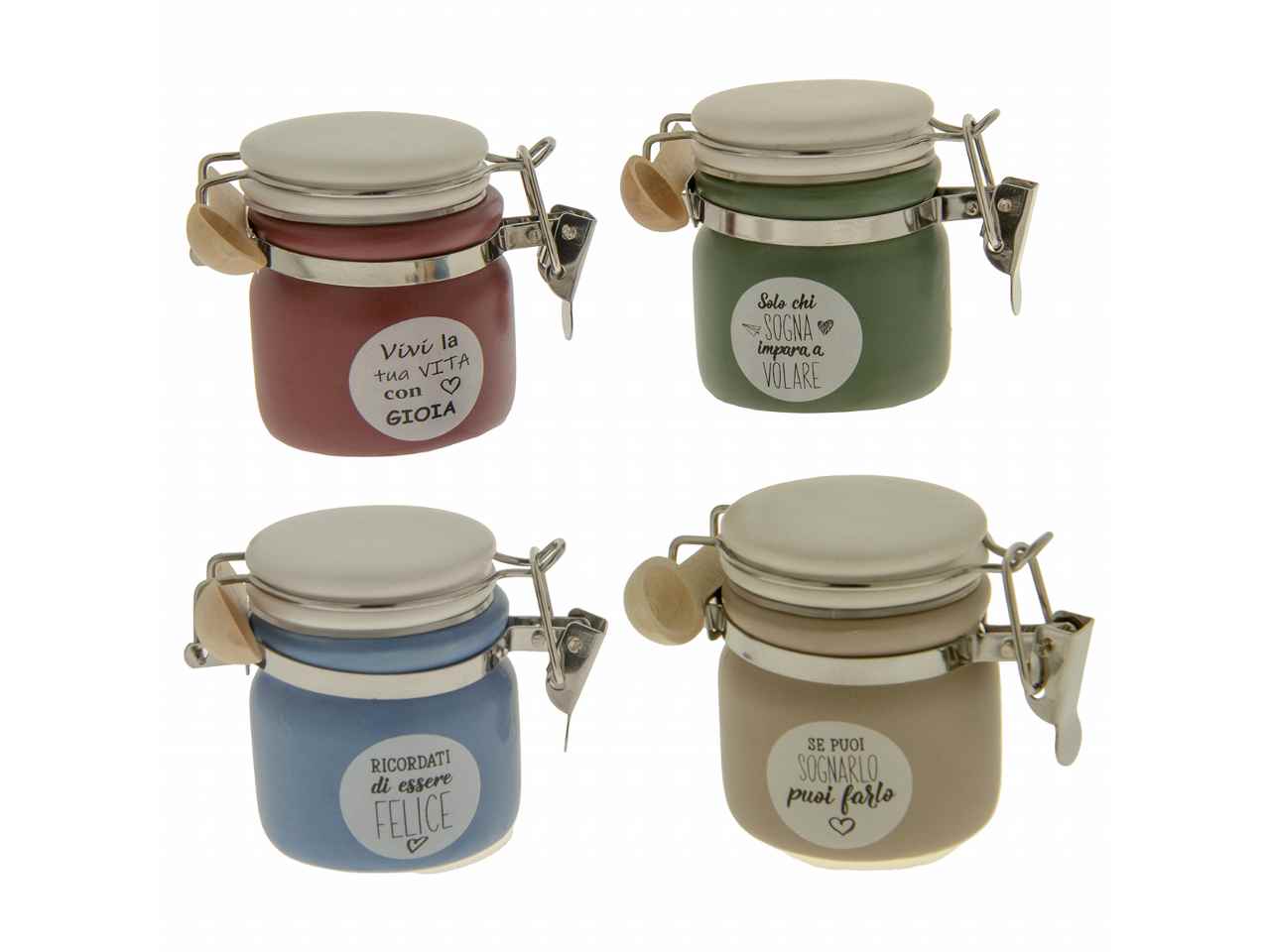 Barattolo decorativo gioiosa h6cm