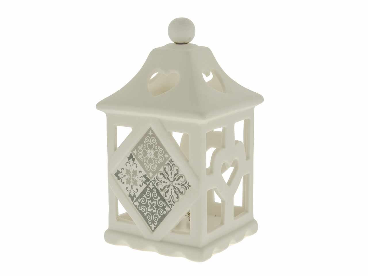 Lanterna house con led h22cm