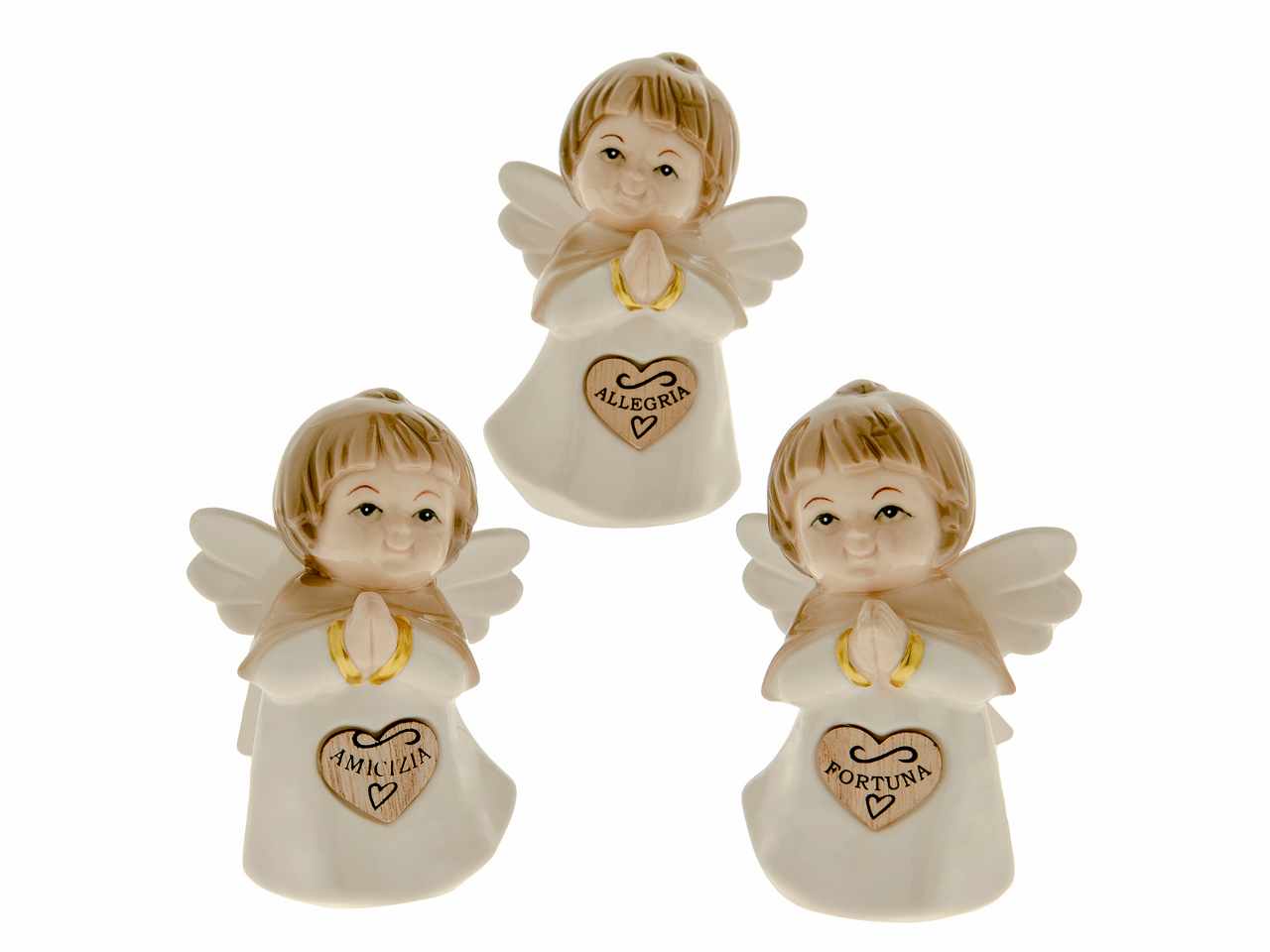 FIGURA ANGELO WILLIAM H25CM 3 ASSORTIMENTI