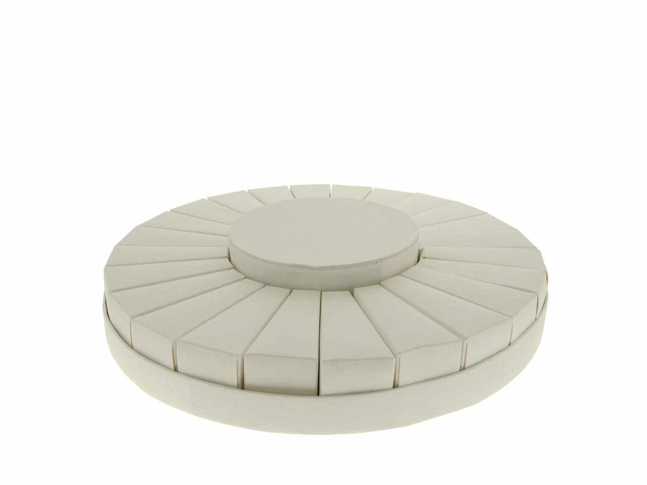 Torta bianca new 24+1 pezzi d38cm