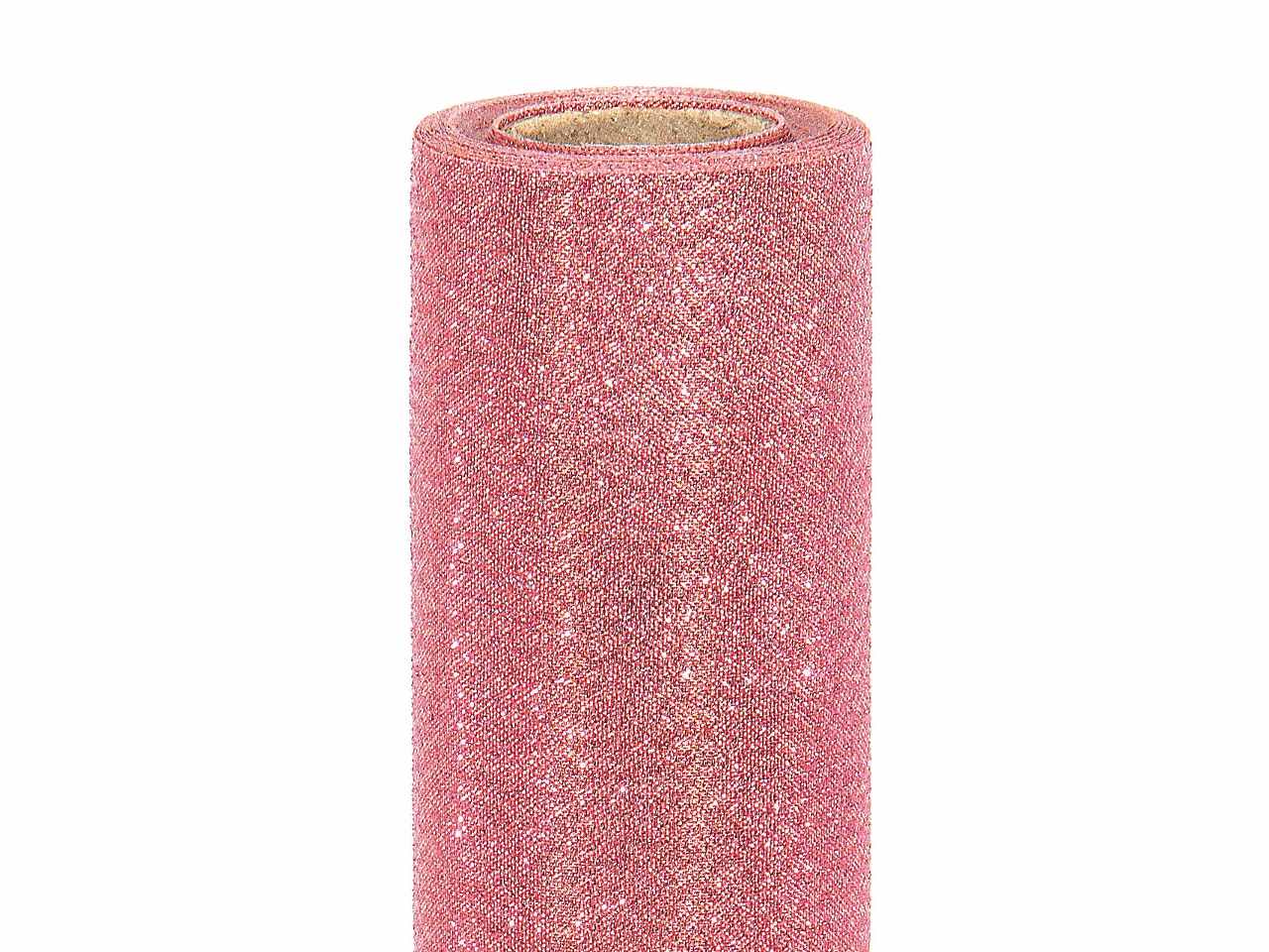 Rotolo organdy elegance cm75x5mt rosa antico