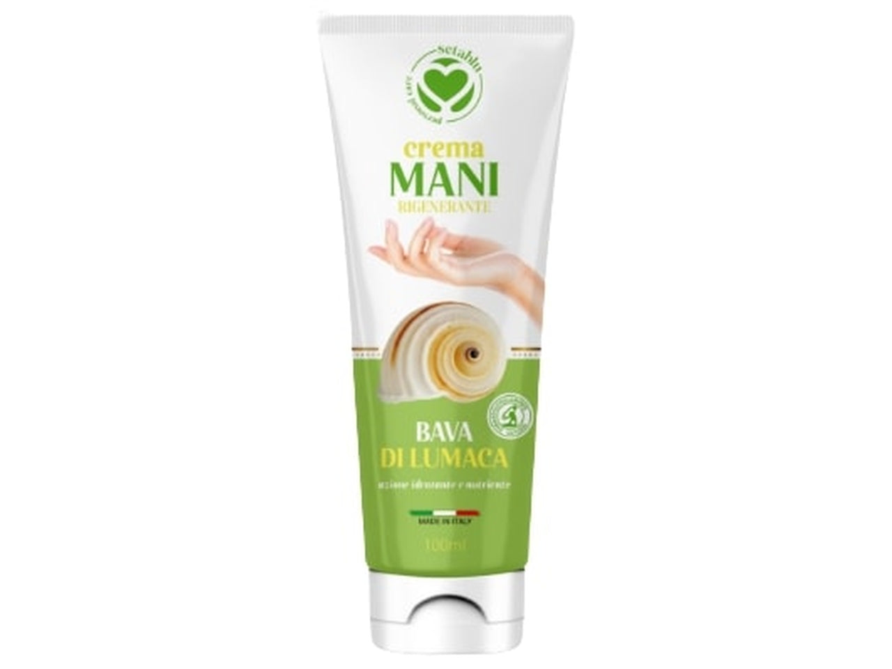 Crema mani alla bava di lumaca formato da 100ml