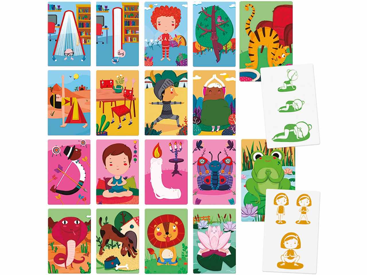 Flashcards yoga for kids mu51340