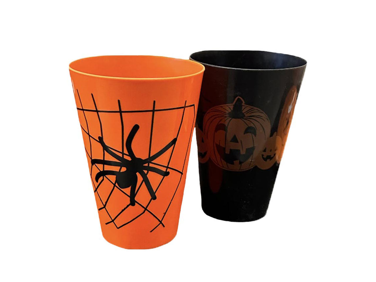 Bicchieri halloween 9x13cm in 2 modelli assortiti