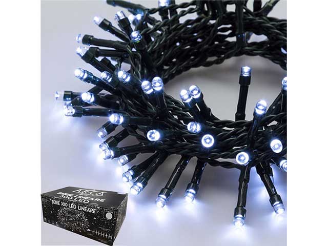 Catena luci 300led b.freddo u.e.54078