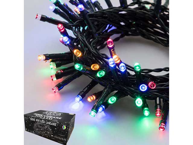 Catena luci 300led m.color u.e.54079