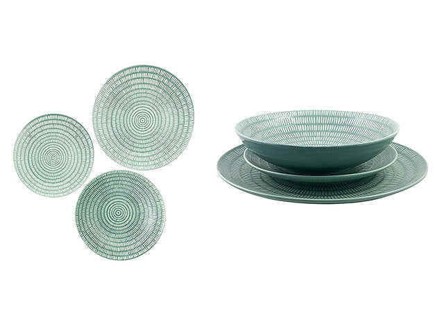 L.ethnic servizio piatti 18pz v.acqua 54769