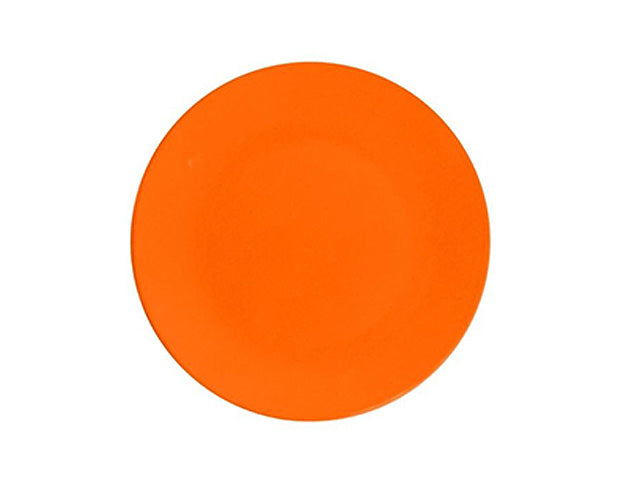 Piatto piano 26cm arancio 55662
