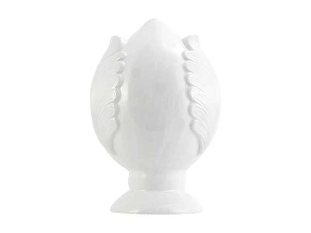 Pumo ceramica h20cm bianco 56012