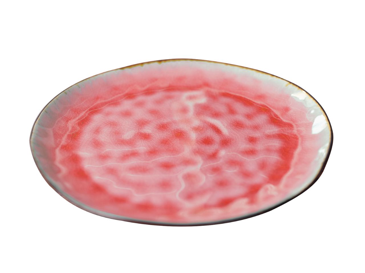 Piatto piano 27cm rosa