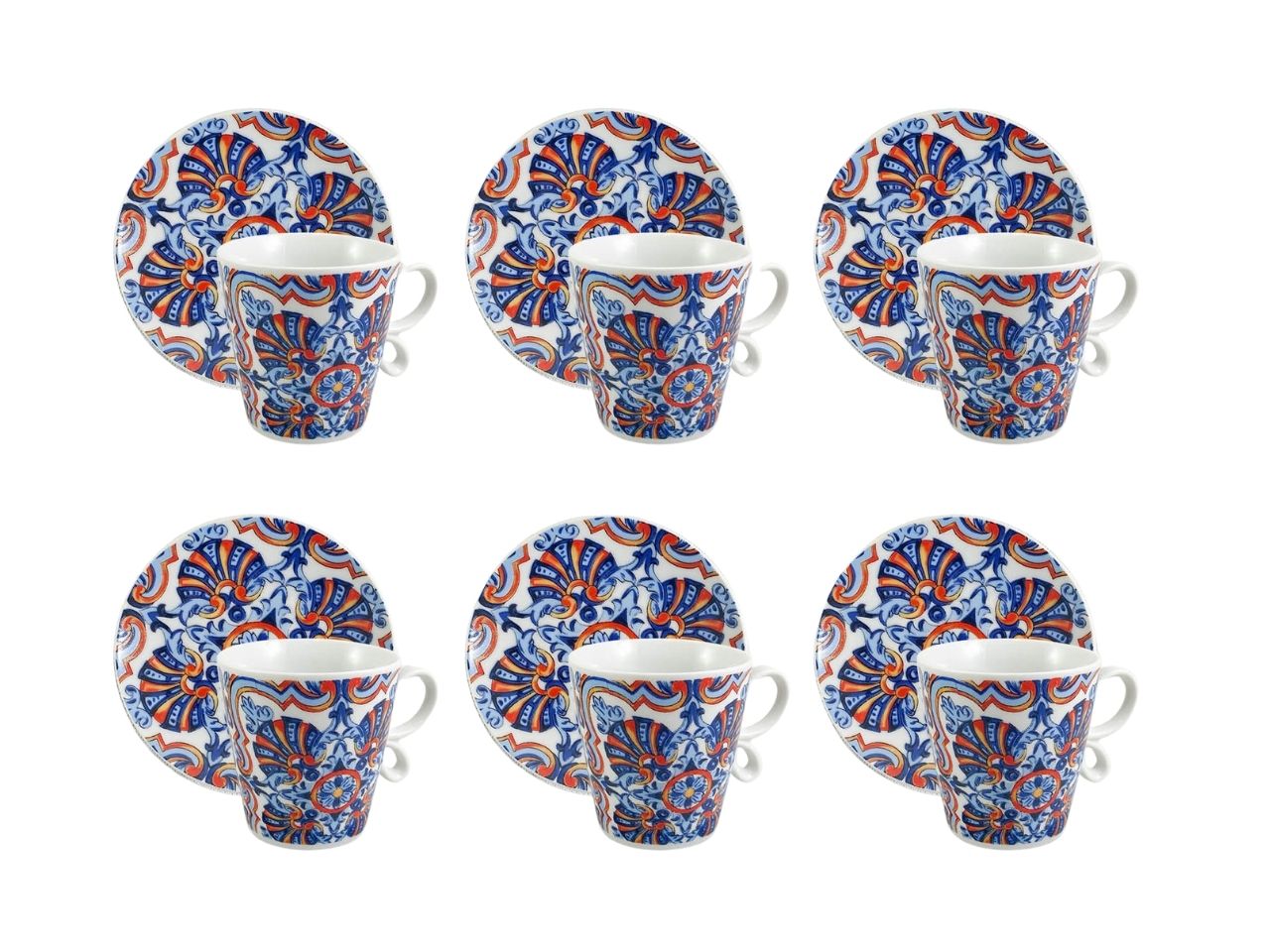 l.puertorico tazza 6pz c/piatto 56958