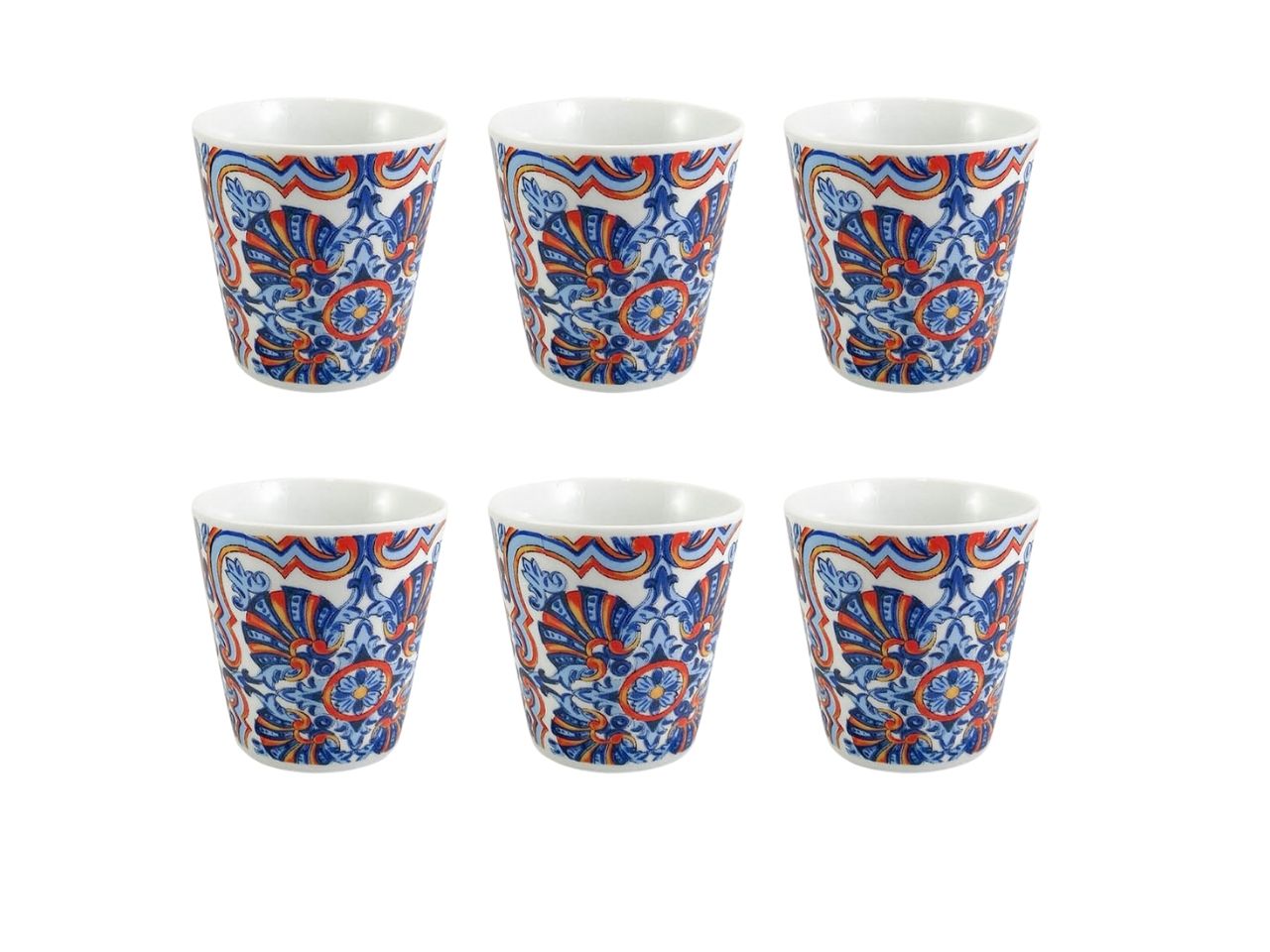 l.puertorico tazza caffe' 6 pezzi 56966