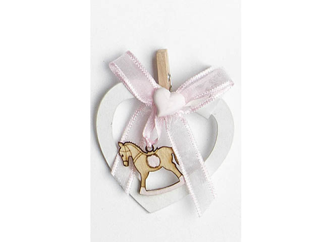 App.cuore cavallo girl 7cm acz360/g