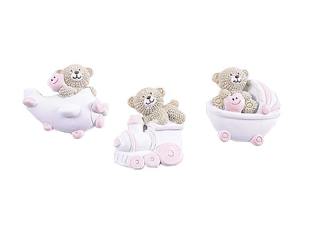 orsetto magnete 6cm girl rb767/g