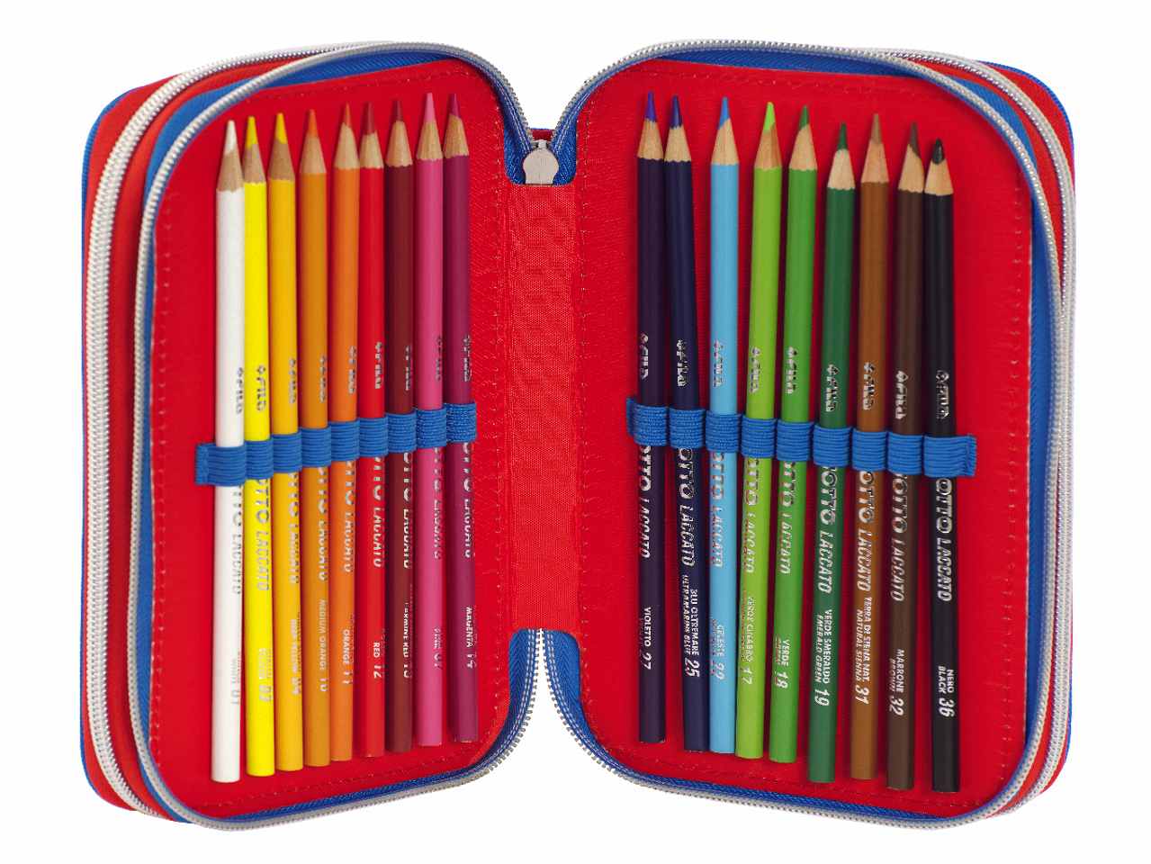Astuccio corredo 3 zip mariokart con penna cancellabile