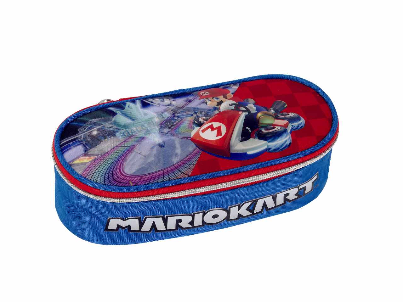 Astuccio ovale organizzato mariokart