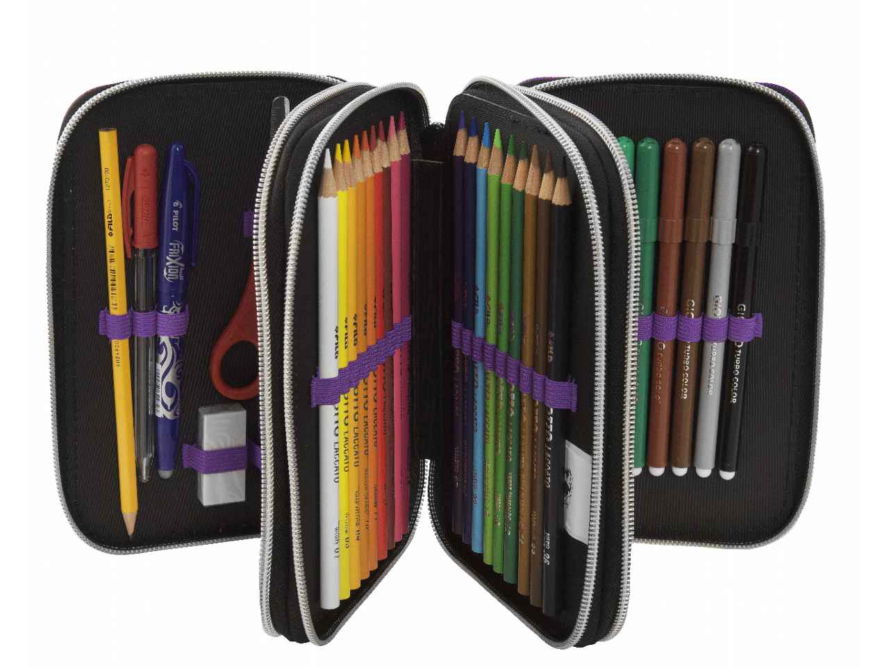 Astuccio corredo 3 zip lyon gamer + anna