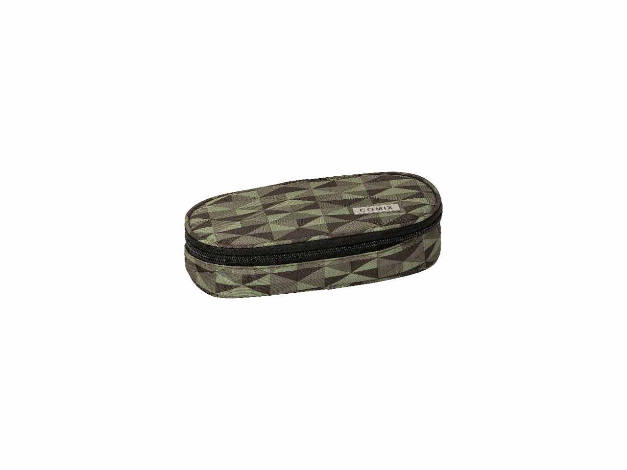 Astuccio ovale organizzato allover geometric comix
