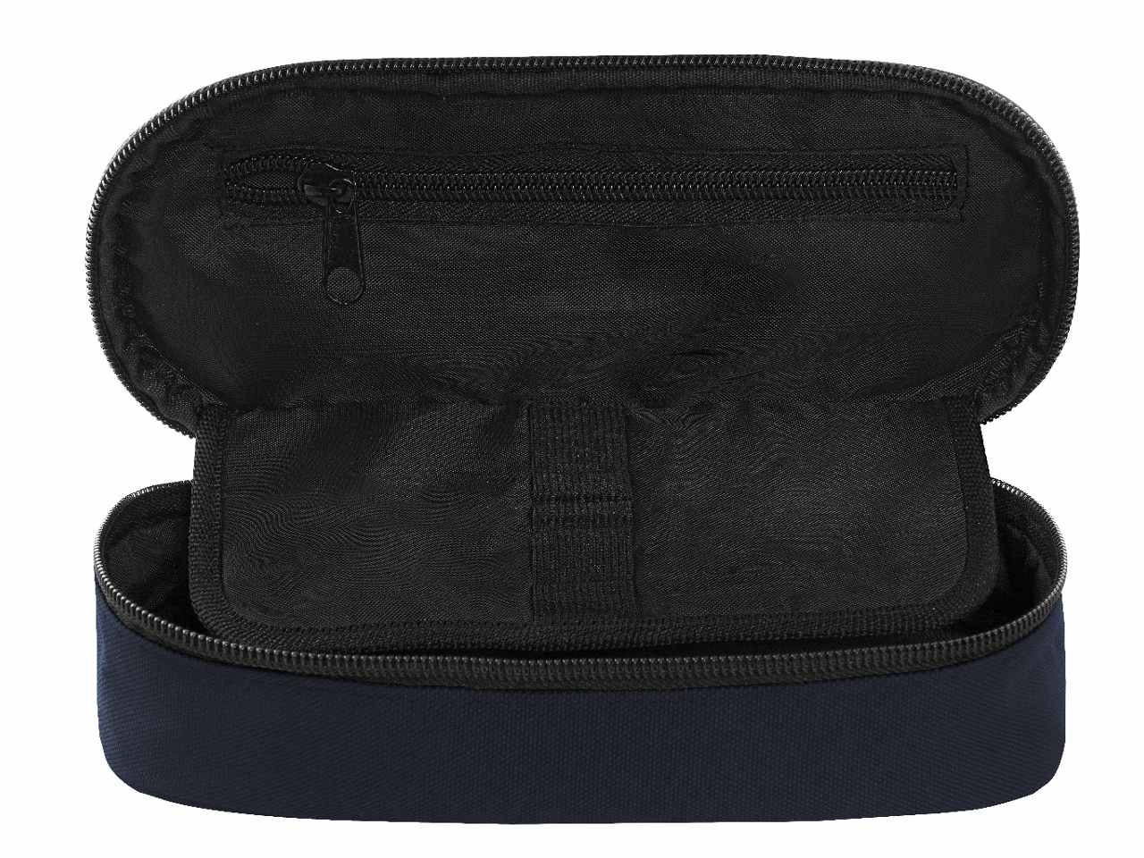 Astuccio ovale organizzato blu comix