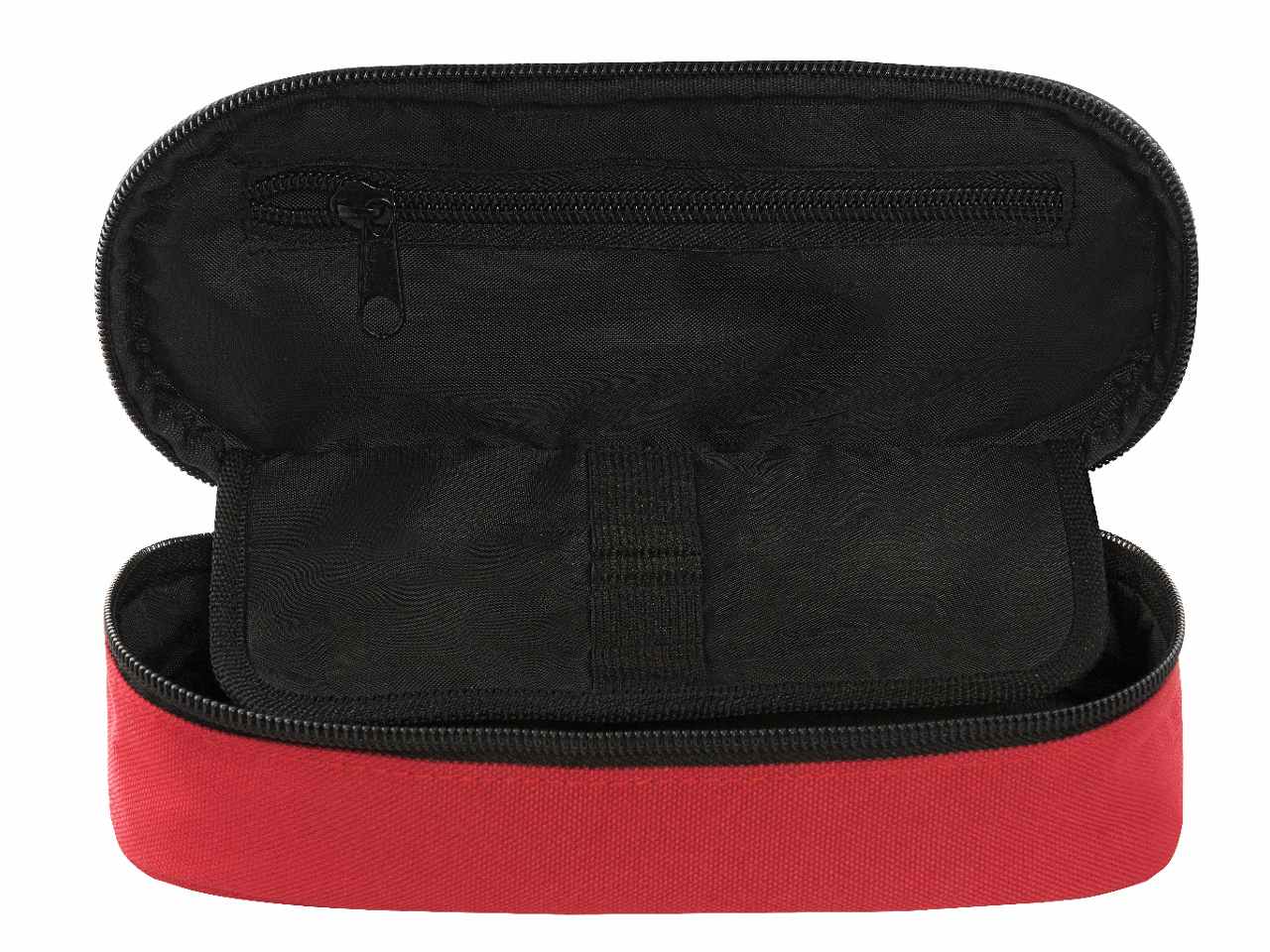 Astuccio ovale organizzato rosso comix