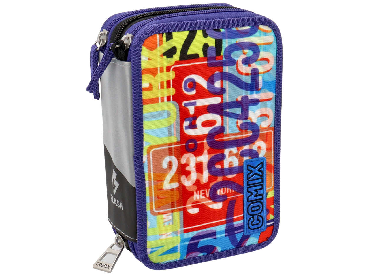 Comix astuccio 3 zip flash mad plate