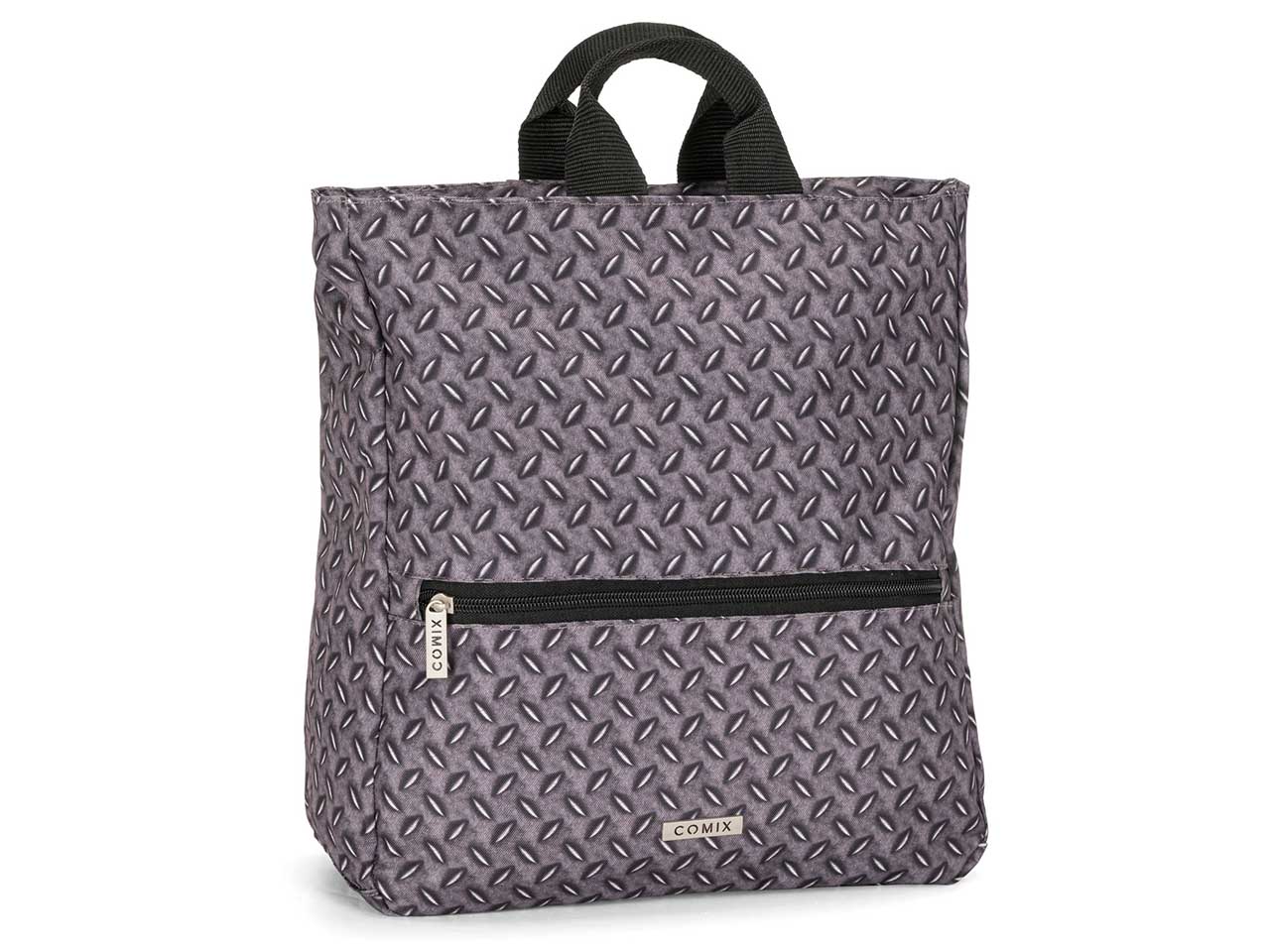 Comix tote borsa zaino allover metal