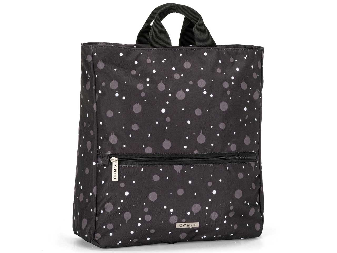 Comix tote borsa zaino allover dots