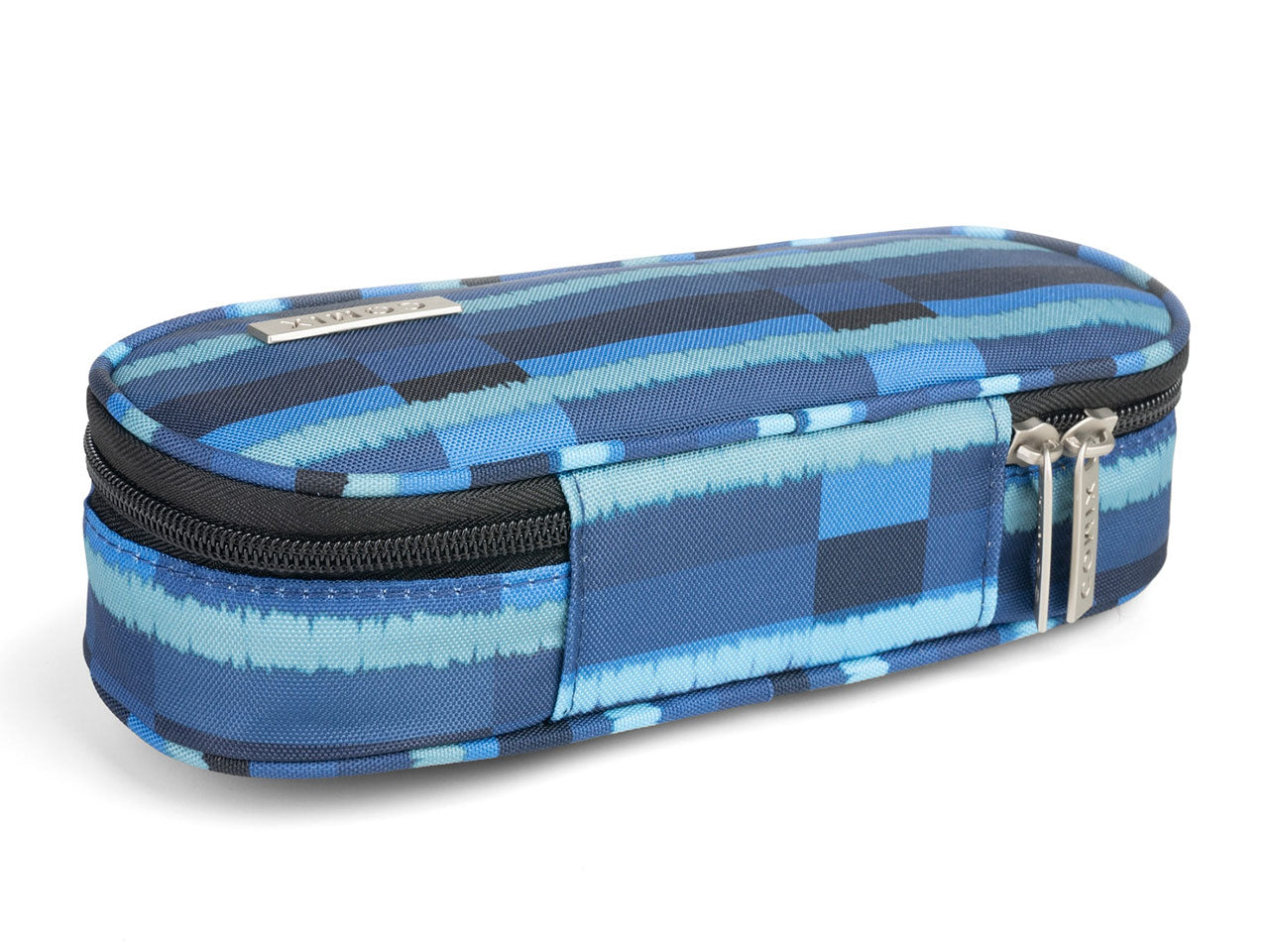 Comix astuccio ovale organizzato allover check