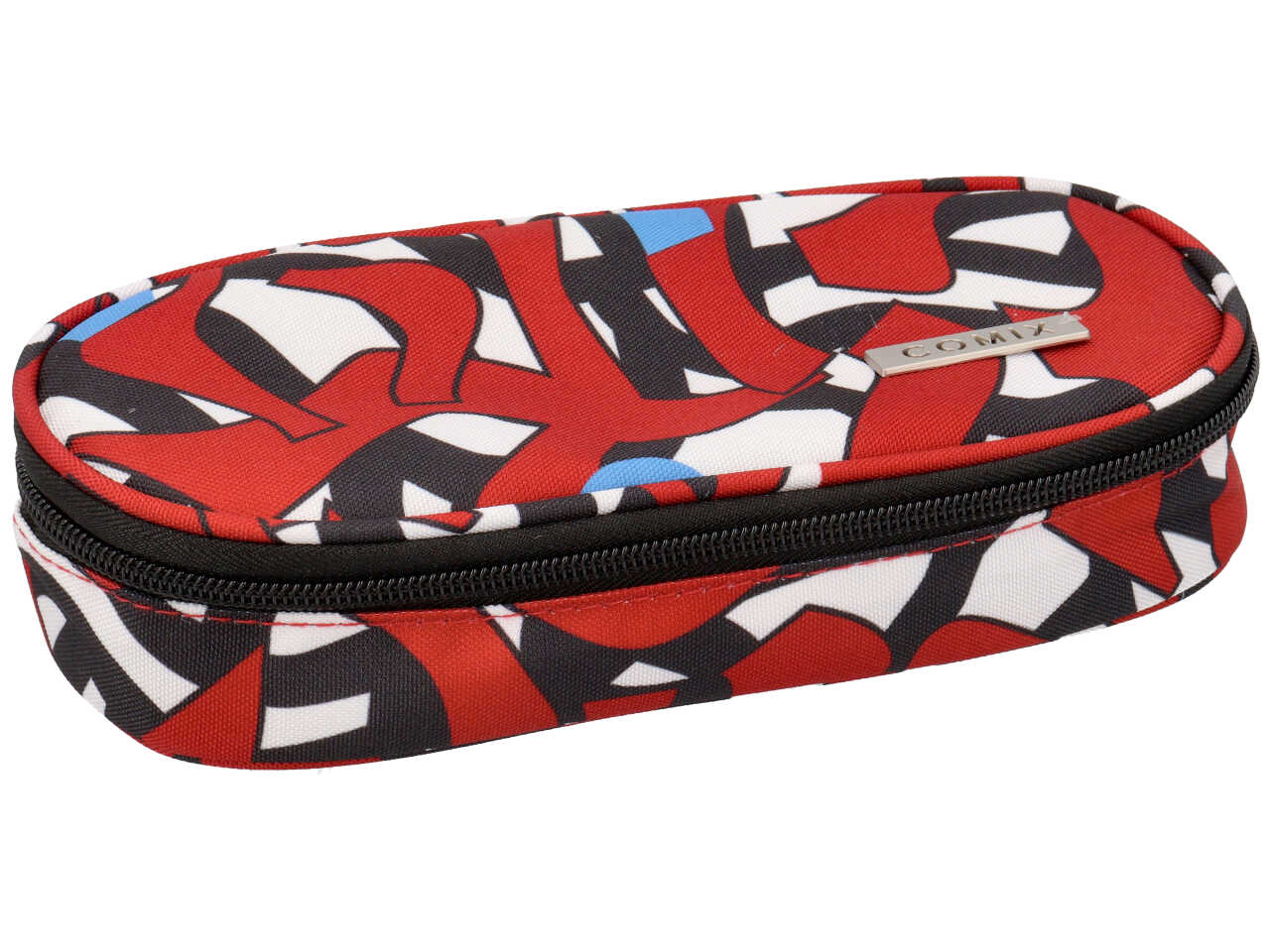 Comix astuccio ovale organizzato allover abstract
