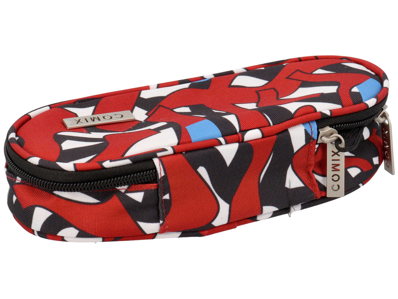 Comix astuccio ovale organizzato allover abstract