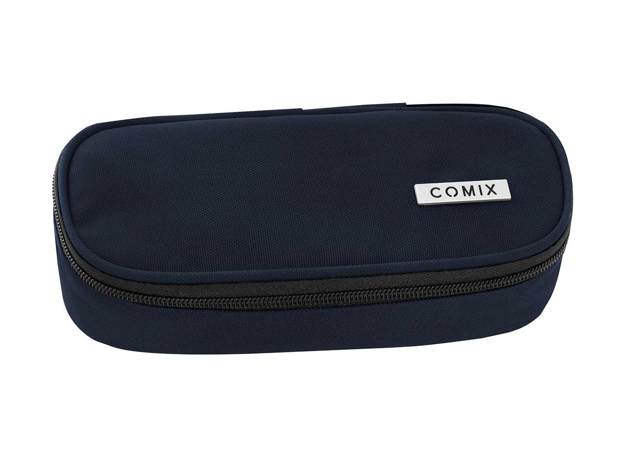 Comix astuccio ovale organizzato blu