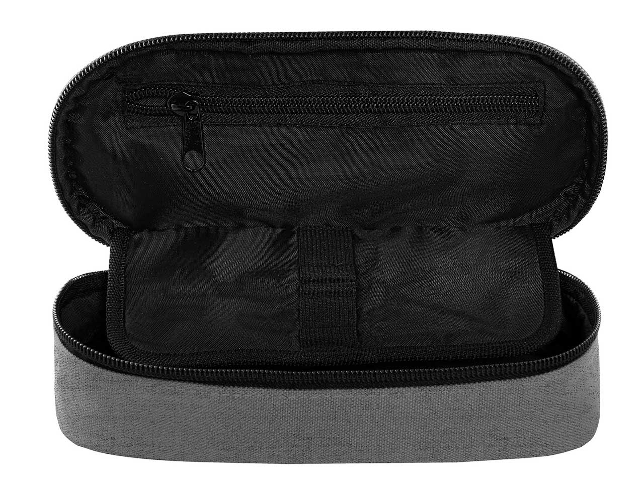 Comix astuccio ovale organizzato grigio melange