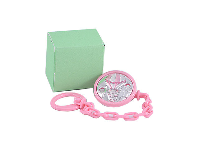 pinza ciuccio mongolfiera rosa ae0925/r