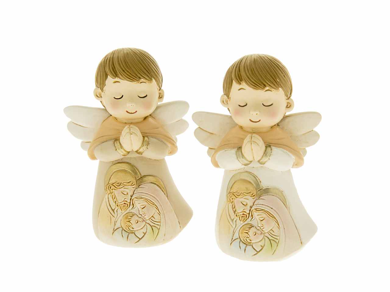 Tenero angelo/famiglia h.10cm 04a047