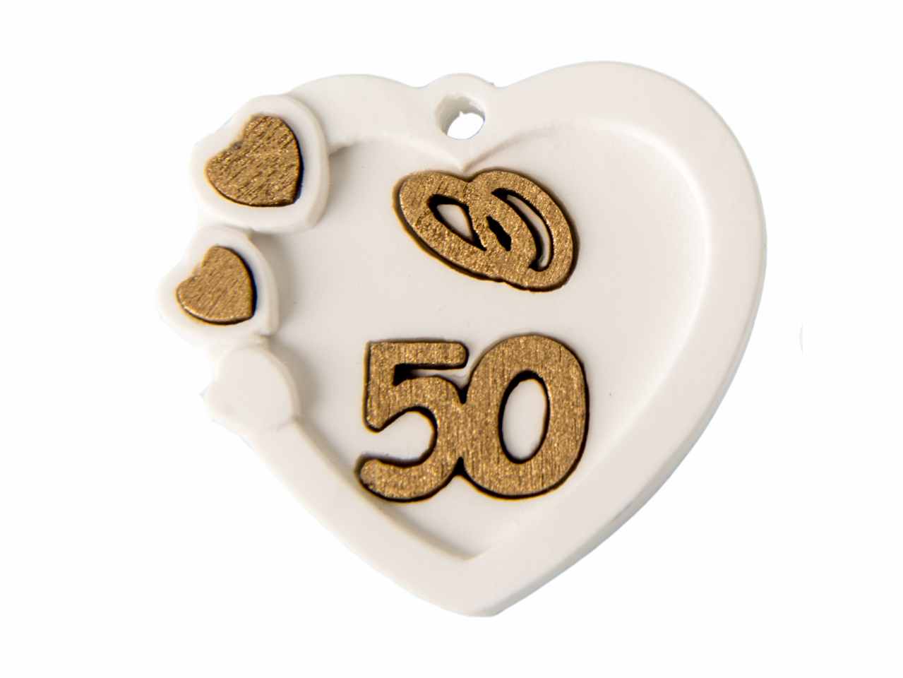 Gesso cuore 50 4cm 08a056