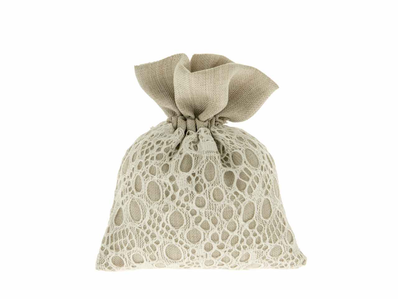 agata sacchetto tortora 10x12cm c2397