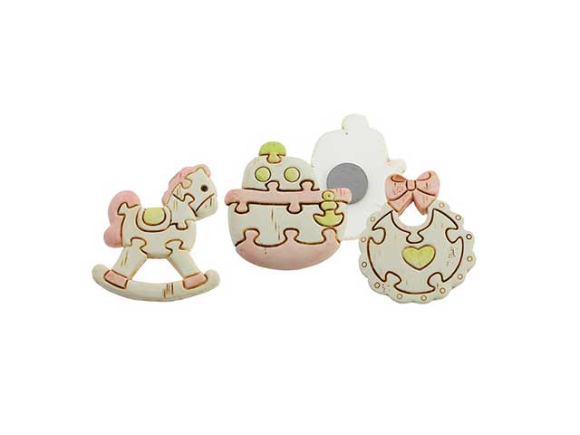 magnete baby puzzle rosa 20vs2336