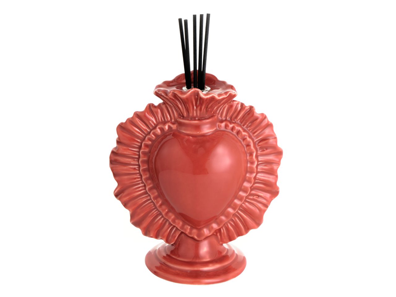 Ex voto corallo profumatore con stecchini per essenze