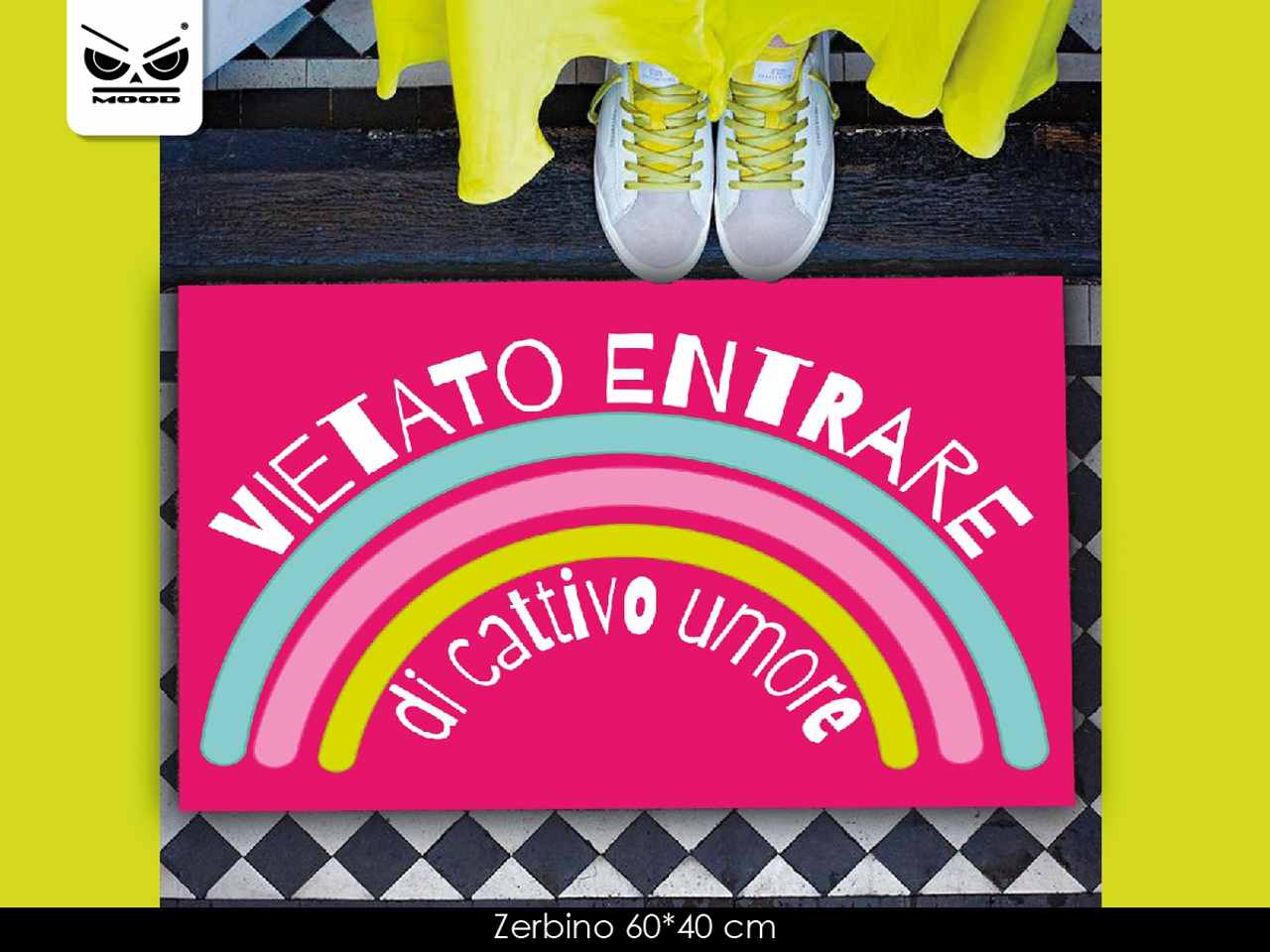 zerbino vietato entrare di cattivo umore st5976