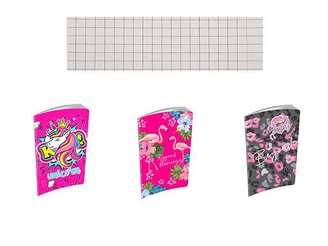 Quaderno maxi active fashion girl 10 pezzi