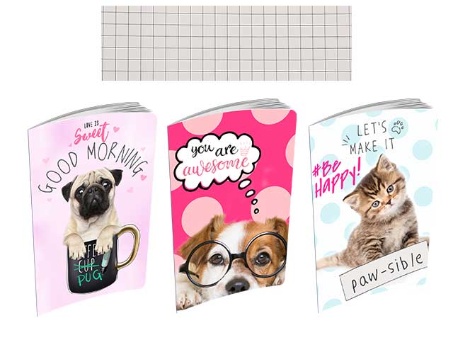 Quaderno maxi my puppies 10 pezzi 5m