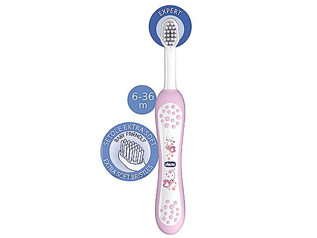 Baby moments spazzolino rosa 000069581