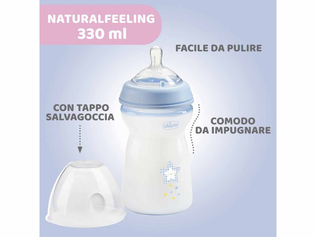 Biberon 6 mesi + 330ml da bimbo