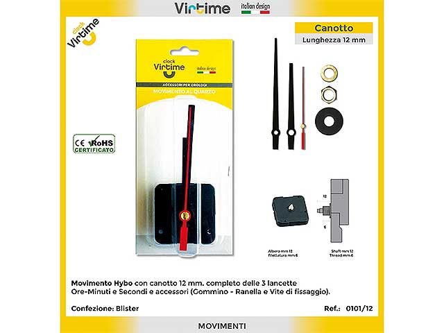 Movimento orologi 0101/18