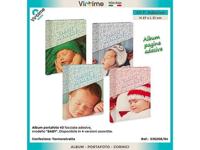 Album porta foto 21x27cm baby s36208/64