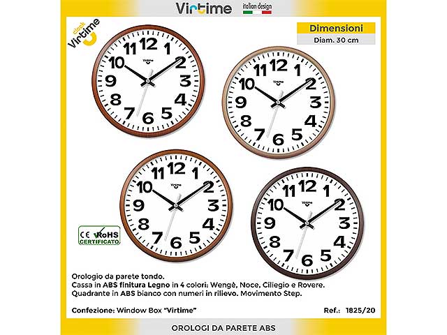 Orologio d.30cm 66012