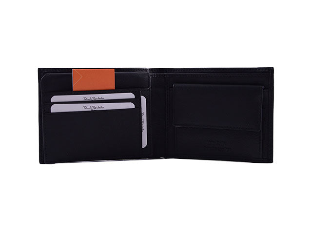 R.balestra p.foglio uomo nero pf669-1